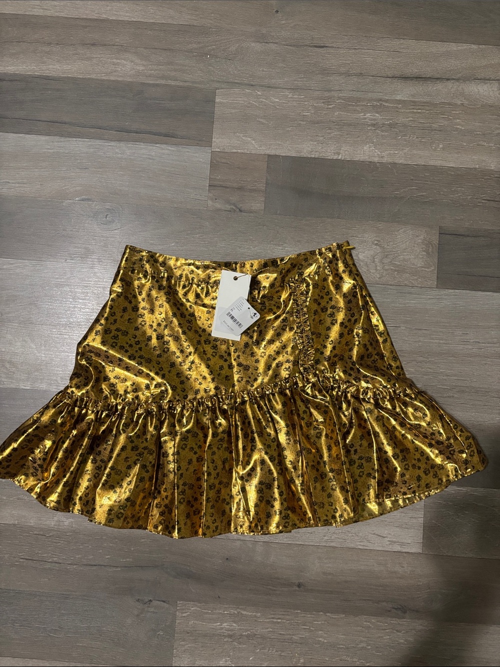 Loveshackfancy mini skirt